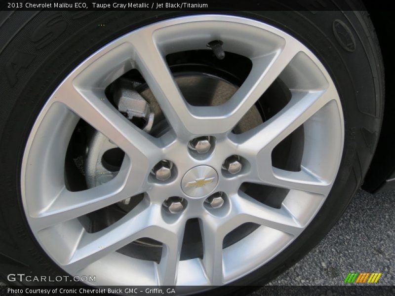 Taupe Gray Metallic / Jet Black/Titanium 2013 Chevrolet Malibu ECO