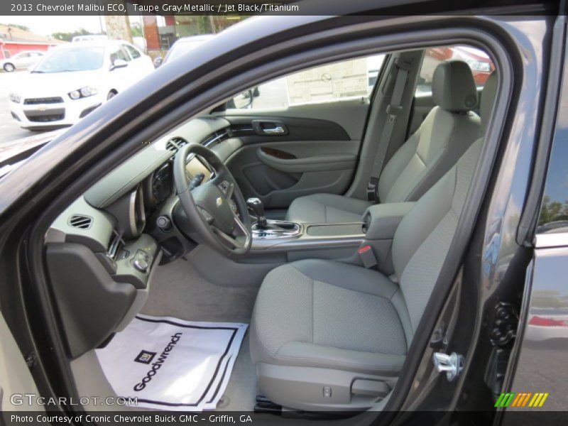 Taupe Gray Metallic / Jet Black/Titanium 2013 Chevrolet Malibu ECO