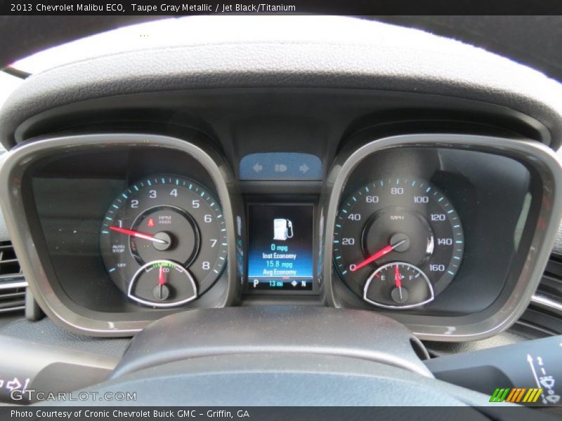 Taupe Gray Metallic / Jet Black/Titanium 2013 Chevrolet Malibu ECO