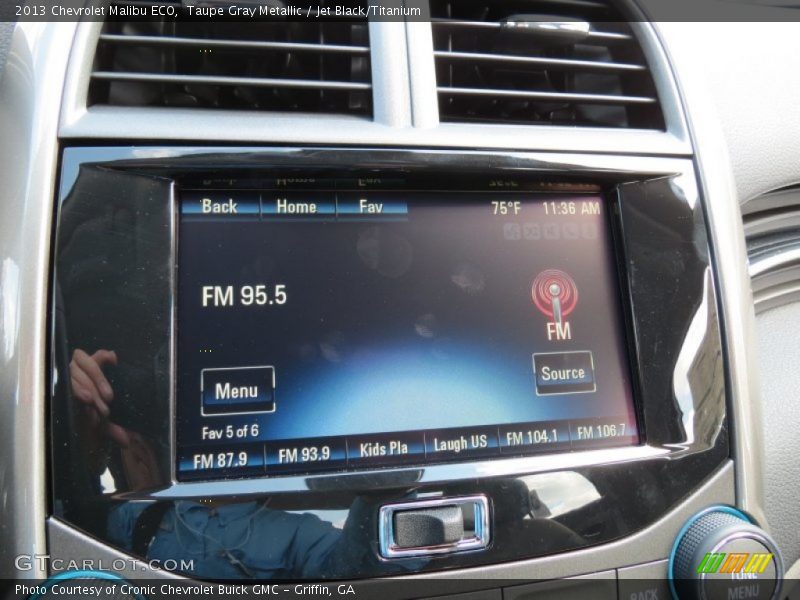 Taupe Gray Metallic / Jet Black/Titanium 2013 Chevrolet Malibu ECO