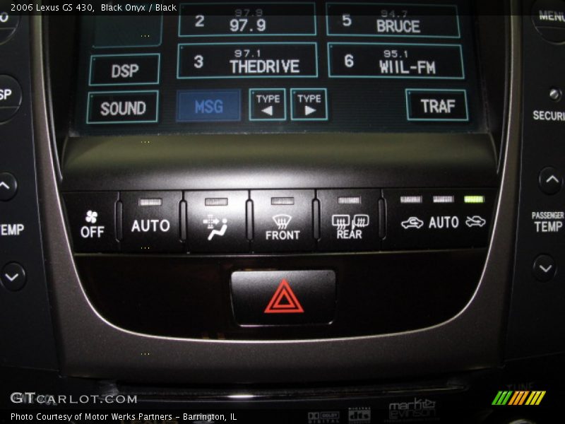 Black Onyx / Black 2006 Lexus GS 430