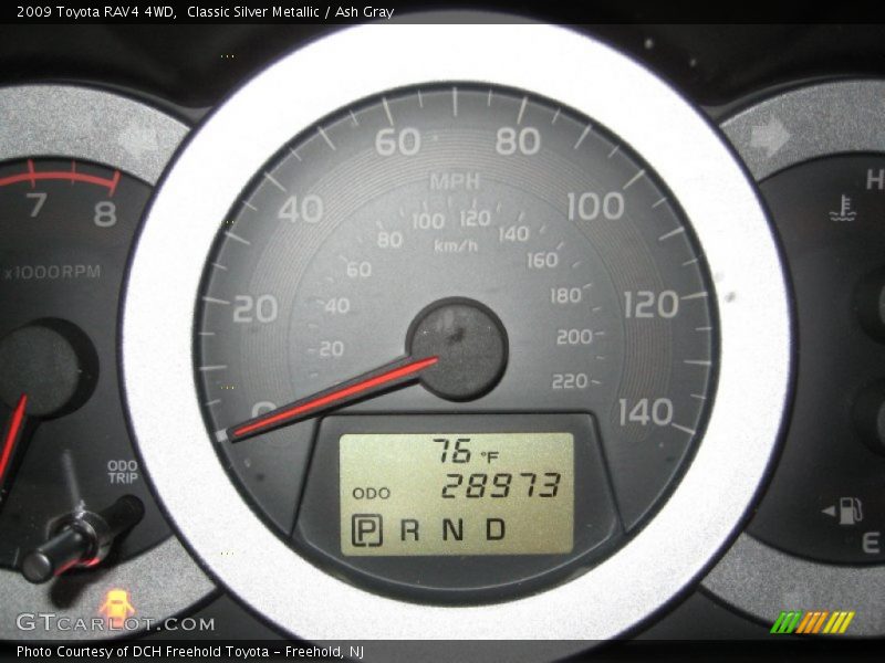 Classic Silver Metallic / Ash Gray 2009 Toyota RAV4 4WD