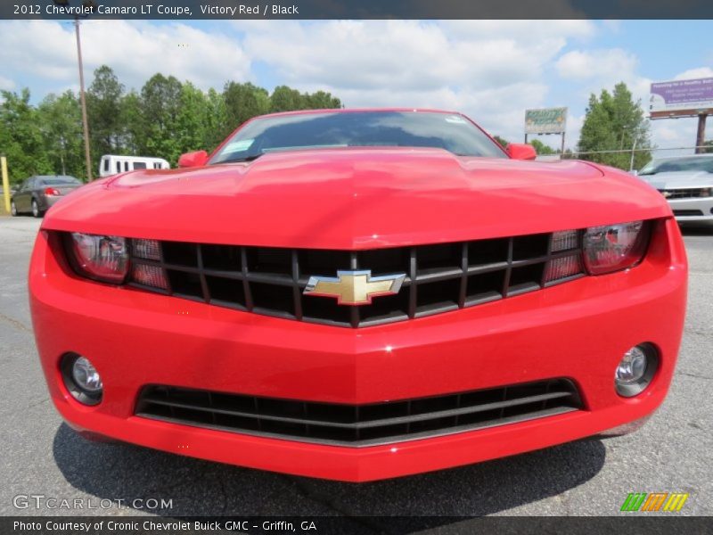 Victory Red / Black 2012 Chevrolet Camaro LT Coupe