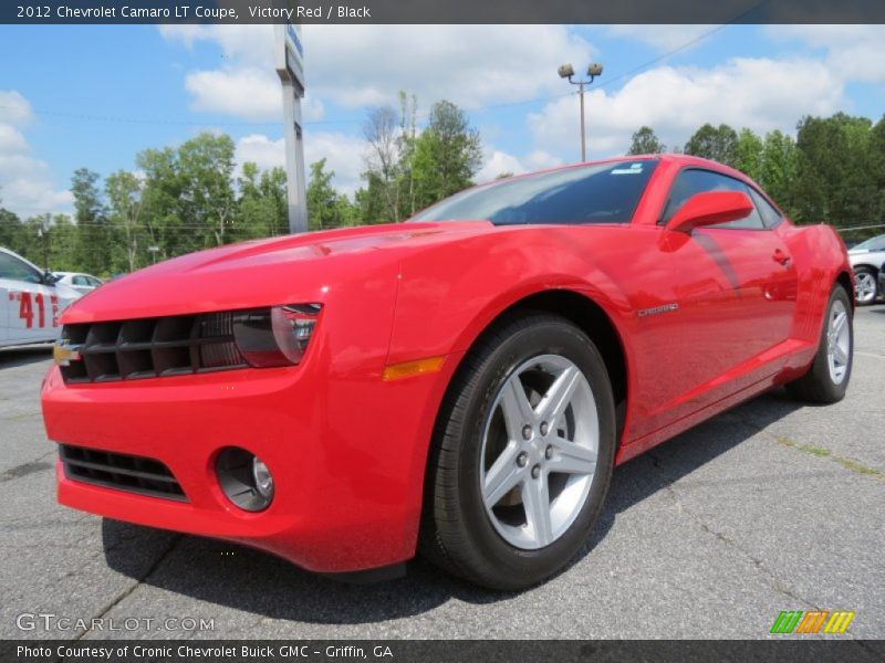 Front 3/4 View of 2012 Camaro LT Coupe