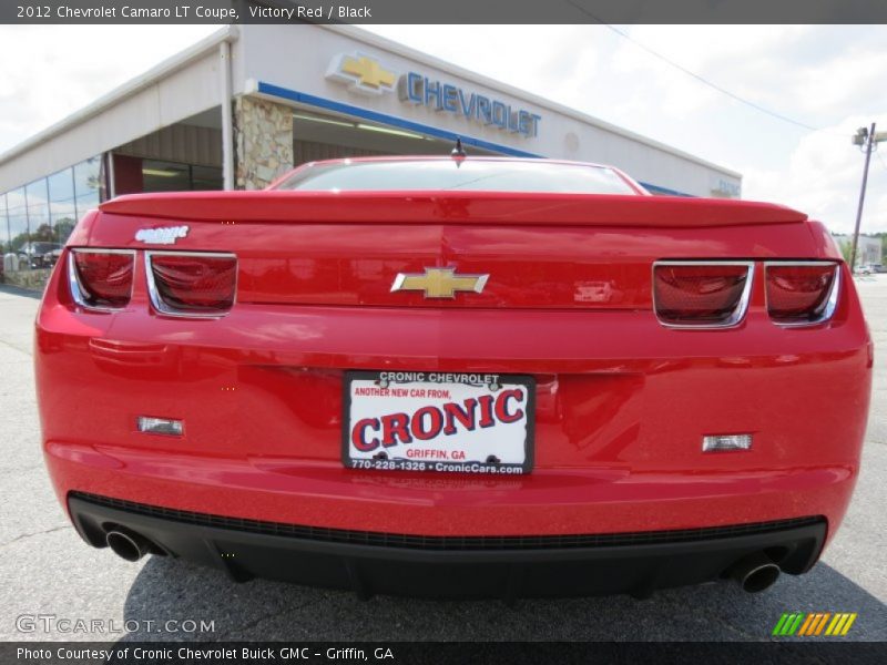 Victory Red / Black 2012 Chevrolet Camaro LT Coupe