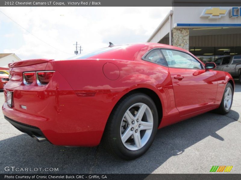 Victory Red / Black 2012 Chevrolet Camaro LT Coupe