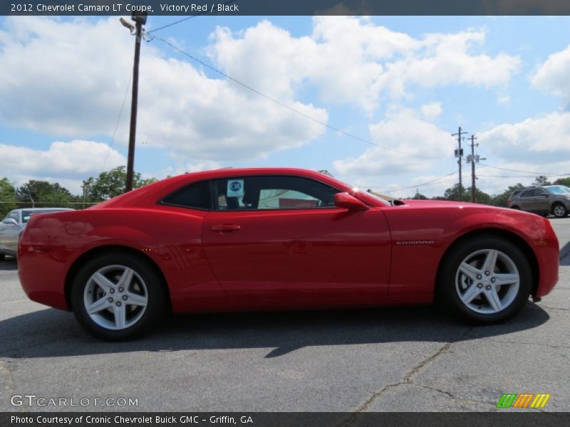 Victory Red / Black 2012 Chevrolet Camaro LT Coupe