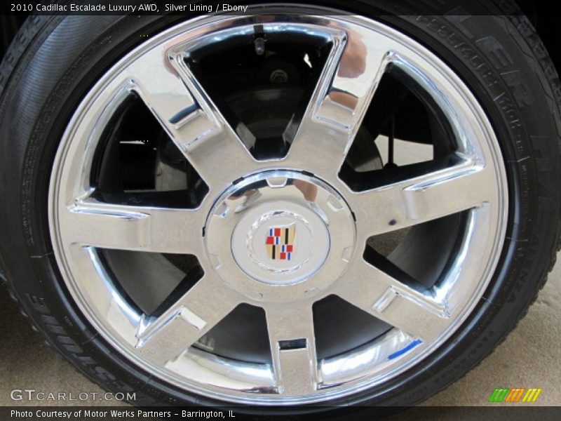 Silver Lining / Ebony 2010 Cadillac Escalade Luxury AWD