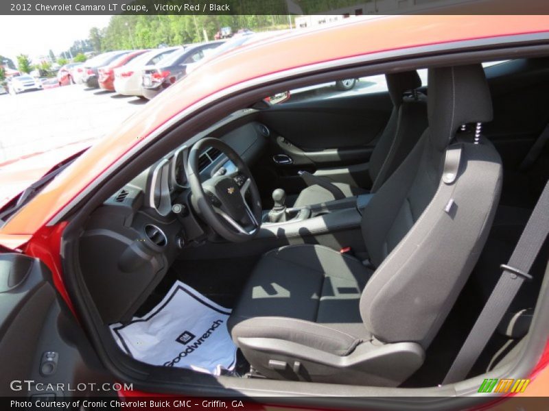 Victory Red / Black 2012 Chevrolet Camaro LT Coupe