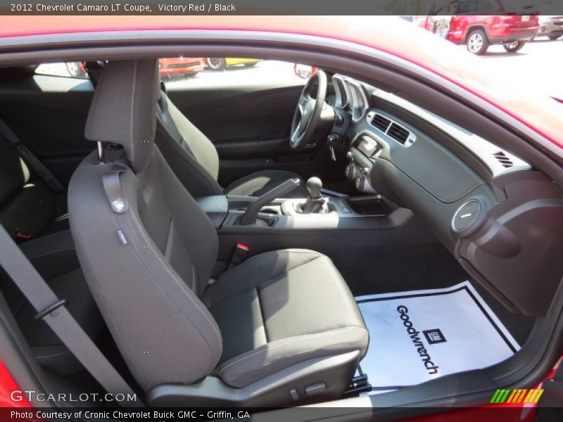 Victory Red / Black 2012 Chevrolet Camaro LT Coupe