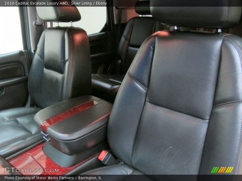 Silver Lining / Ebony 2010 Cadillac Escalade Luxury AWD