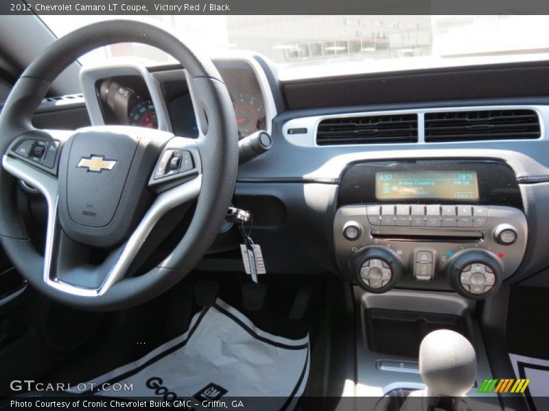 Victory Red / Black 2012 Chevrolet Camaro LT Coupe