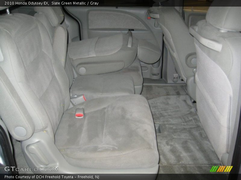 Slate Green Metallic / Gray 2010 Honda Odyssey EX