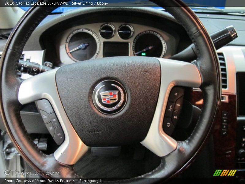 Silver Lining / Ebony 2010 Cadillac Escalade Luxury AWD