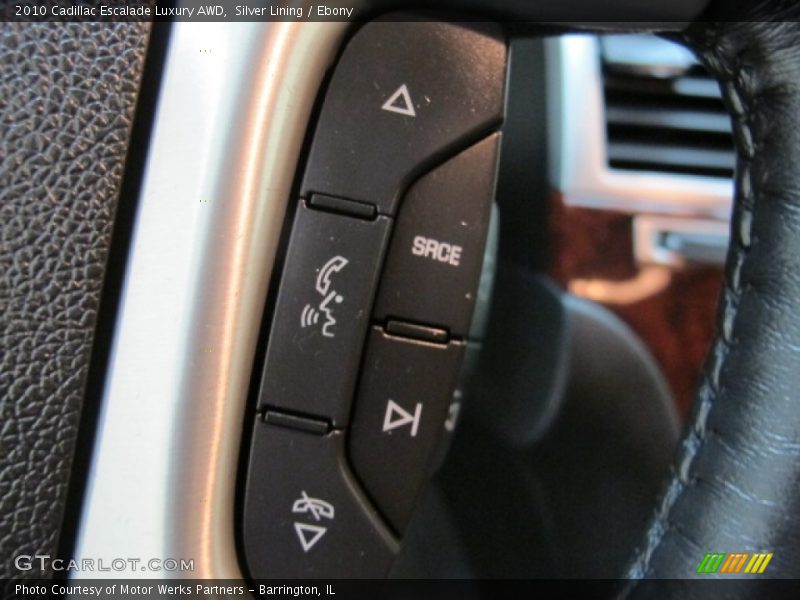 Silver Lining / Ebony 2010 Cadillac Escalade Luxury AWD