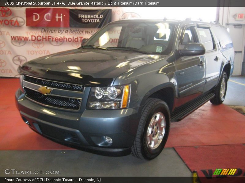 Blue Granite Metallic / Light Titanium/Dark Titanium 2009 Chevrolet Suburban LT 4x4