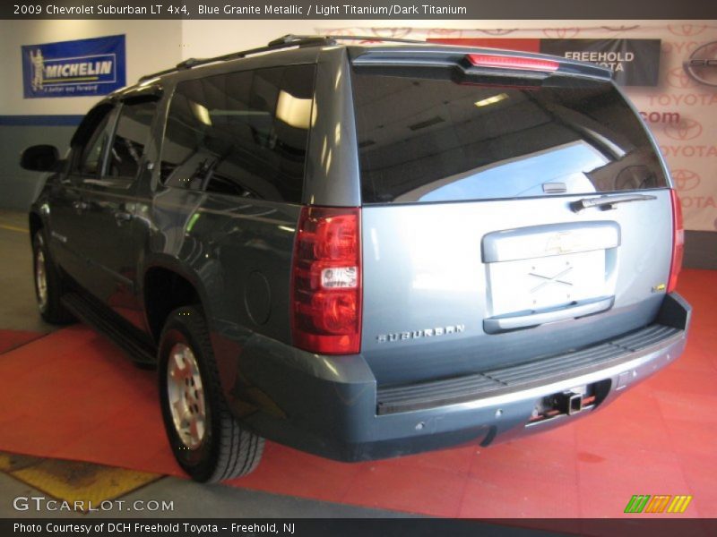 Blue Granite Metallic / Light Titanium/Dark Titanium 2009 Chevrolet Suburban LT 4x4