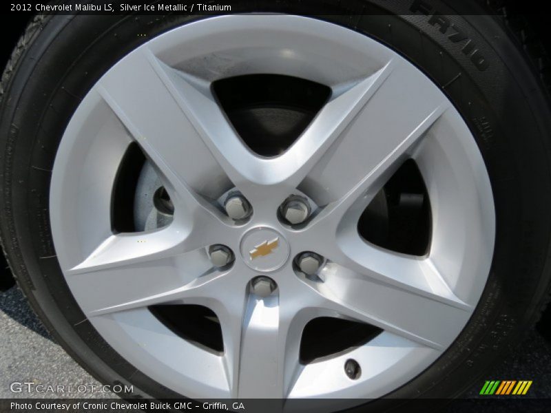 Silver Ice Metallic / Titanium 2012 Chevrolet Malibu LS