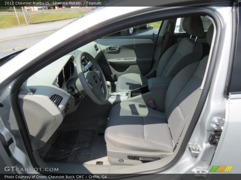 Silver Ice Metallic / Titanium 2012 Chevrolet Malibu LS