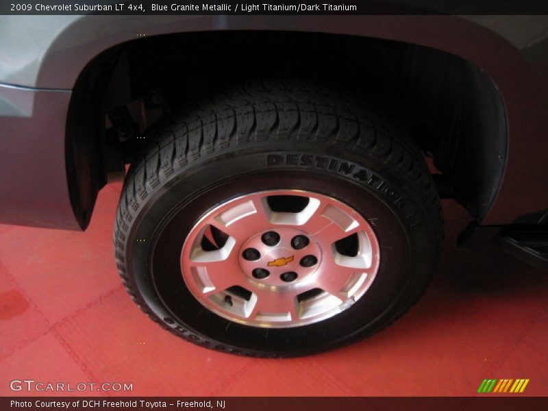 Blue Granite Metallic / Light Titanium/Dark Titanium 2009 Chevrolet Suburban LT 4x4