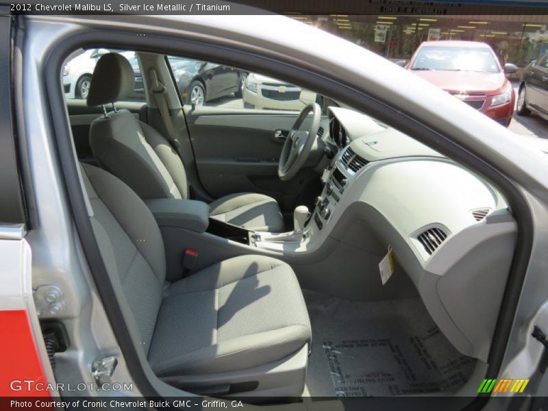 Silver Ice Metallic / Titanium 2012 Chevrolet Malibu LS