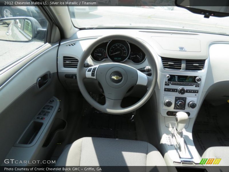 Silver Ice Metallic / Titanium 2012 Chevrolet Malibu LS