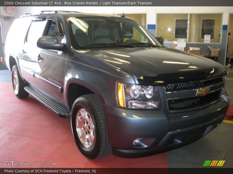 Blue Granite Metallic / Light Titanium/Dark Titanium 2009 Chevrolet Suburban LT 4x4