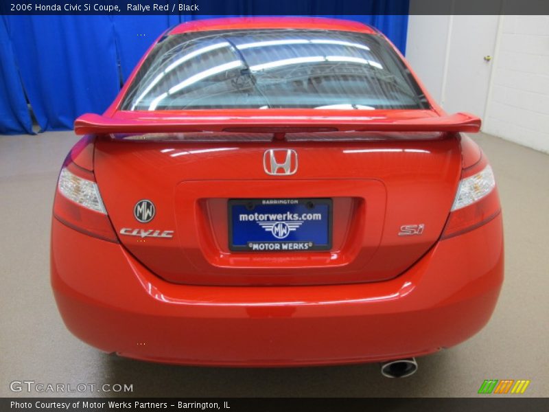 Rallye Red / Black 2006 Honda Civic Si Coupe