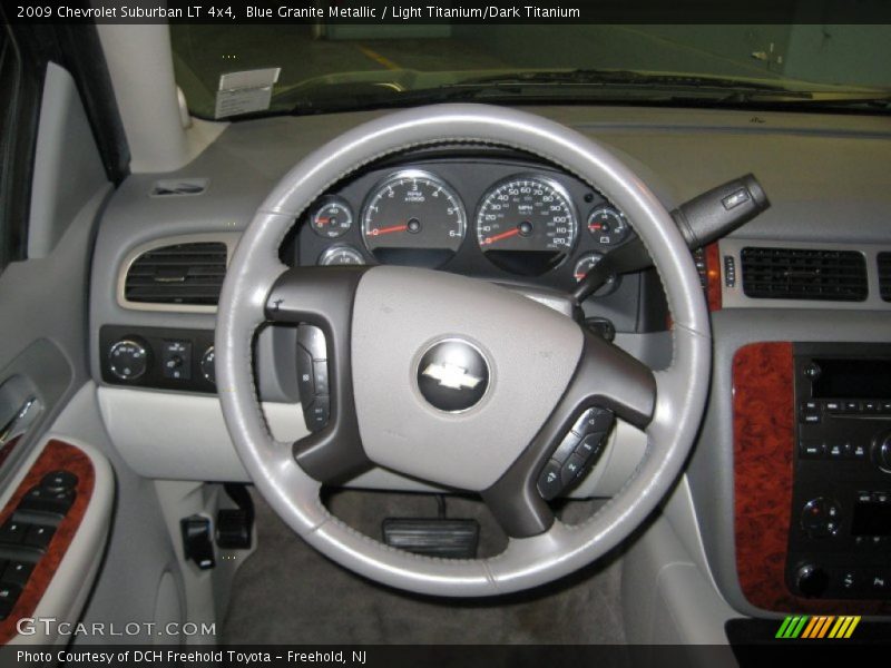 Blue Granite Metallic / Light Titanium/Dark Titanium 2009 Chevrolet Suburban LT 4x4