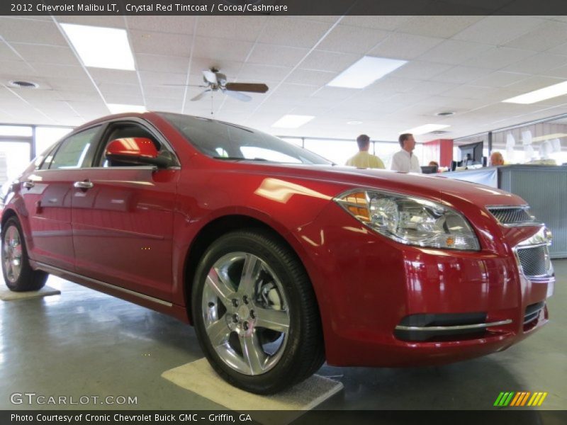 Crystal Red Tintcoat / Cocoa/Cashmere 2012 Chevrolet Malibu LT