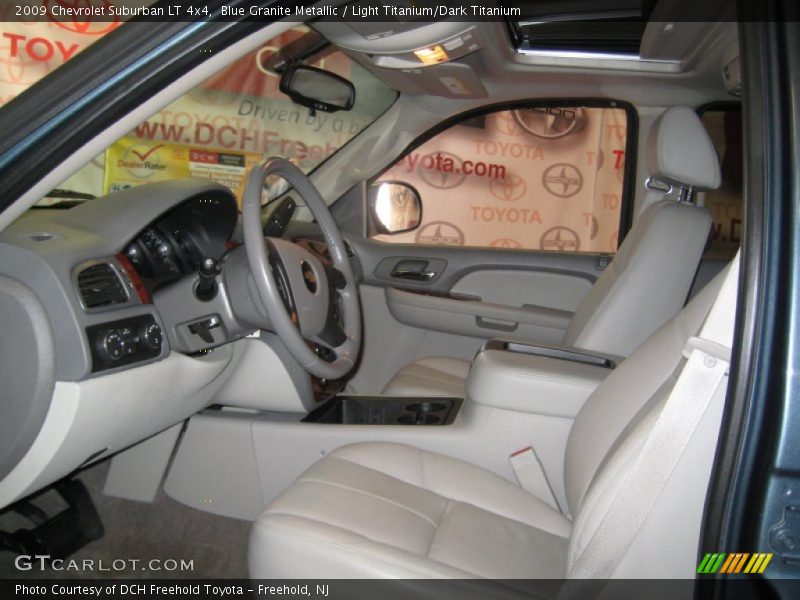 Blue Granite Metallic / Light Titanium/Dark Titanium 2009 Chevrolet Suburban LT 4x4