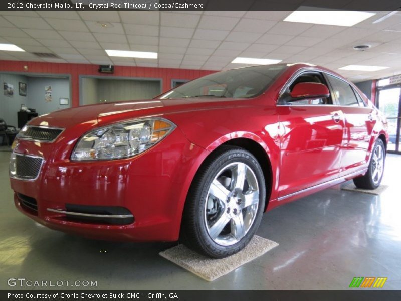 Crystal Red Tintcoat / Cocoa/Cashmere 2012 Chevrolet Malibu LT