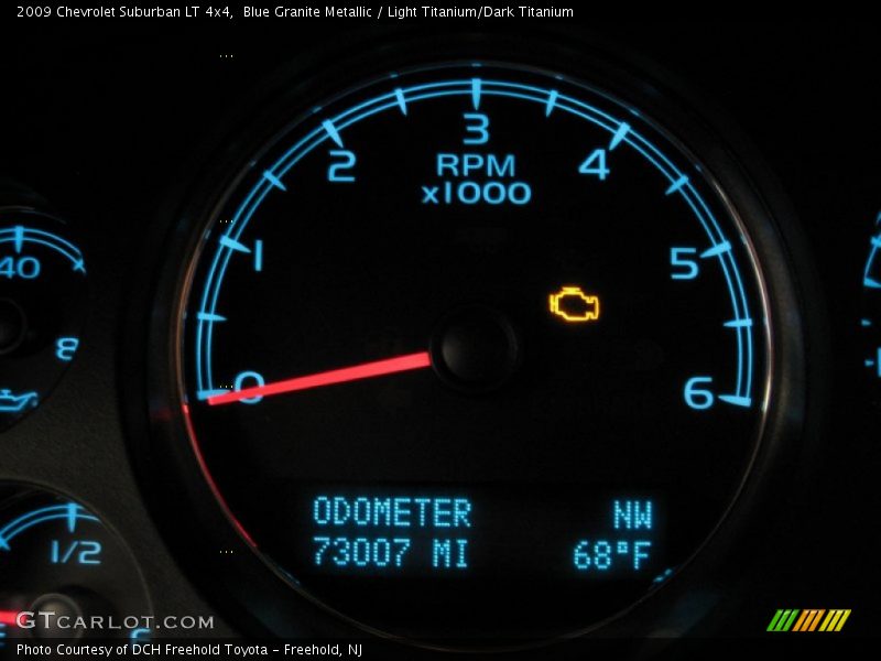 Blue Granite Metallic / Light Titanium/Dark Titanium 2009 Chevrolet Suburban LT 4x4