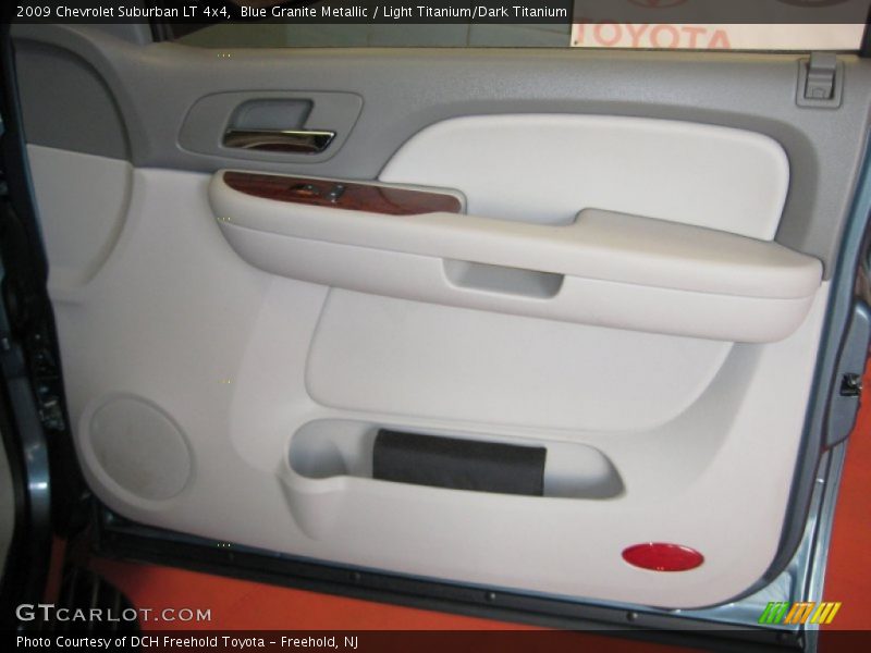 Blue Granite Metallic / Light Titanium/Dark Titanium 2009 Chevrolet Suburban LT 4x4