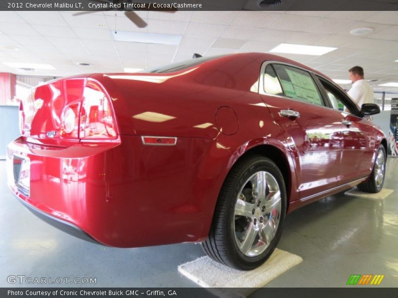 Crystal Red Tintcoat / Cocoa/Cashmere 2012 Chevrolet Malibu LT
