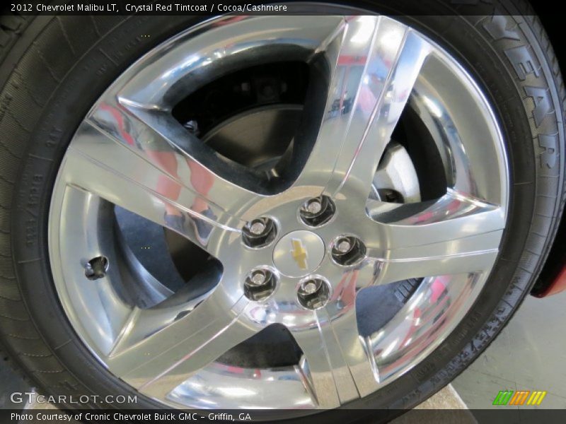 Crystal Red Tintcoat / Cocoa/Cashmere 2012 Chevrolet Malibu LT