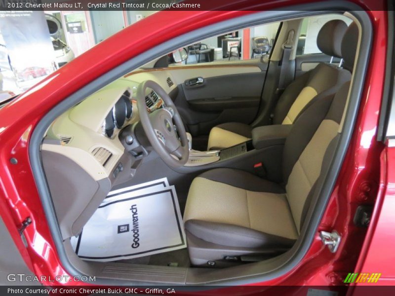 Crystal Red Tintcoat / Cocoa/Cashmere 2012 Chevrolet Malibu LT