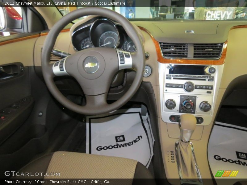 Crystal Red Tintcoat / Cocoa/Cashmere 2012 Chevrolet Malibu LT