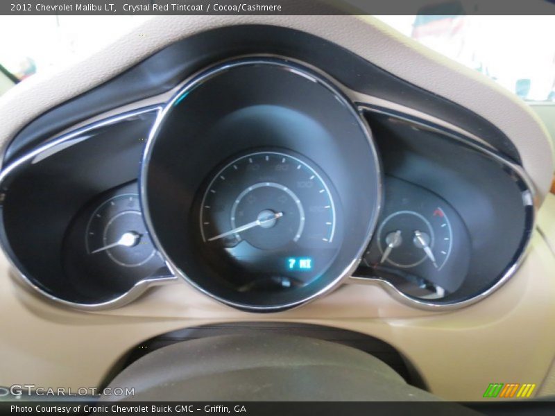 Crystal Red Tintcoat / Cocoa/Cashmere 2012 Chevrolet Malibu LT