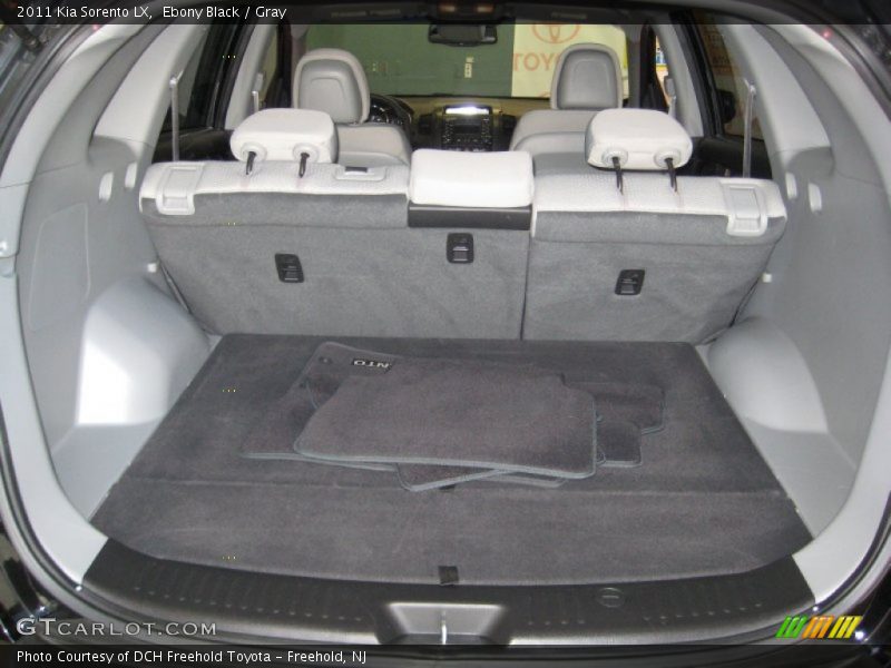 Ebony Black / Gray 2011 Kia Sorento LX