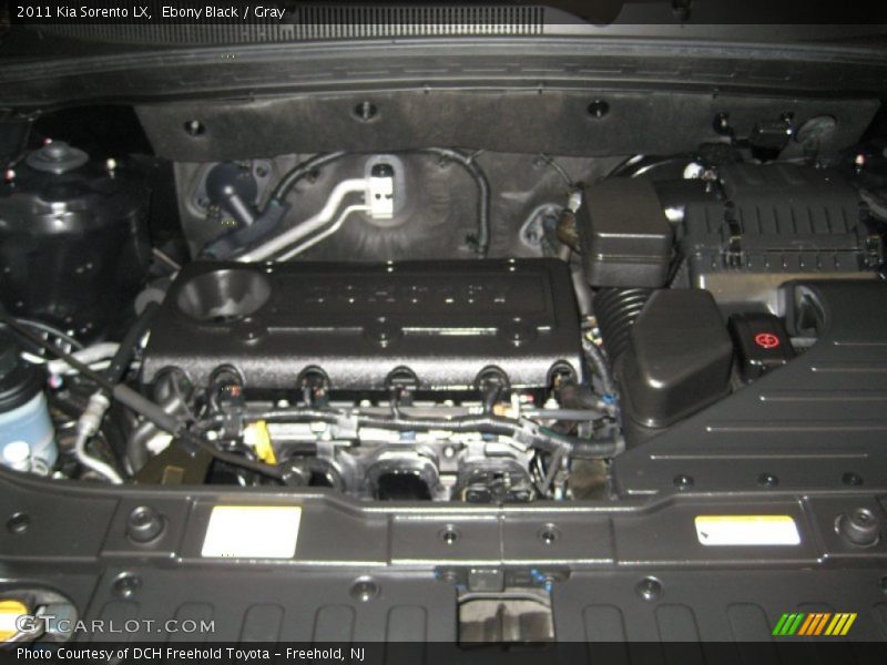 Ebony Black / Gray 2011 Kia Sorento LX