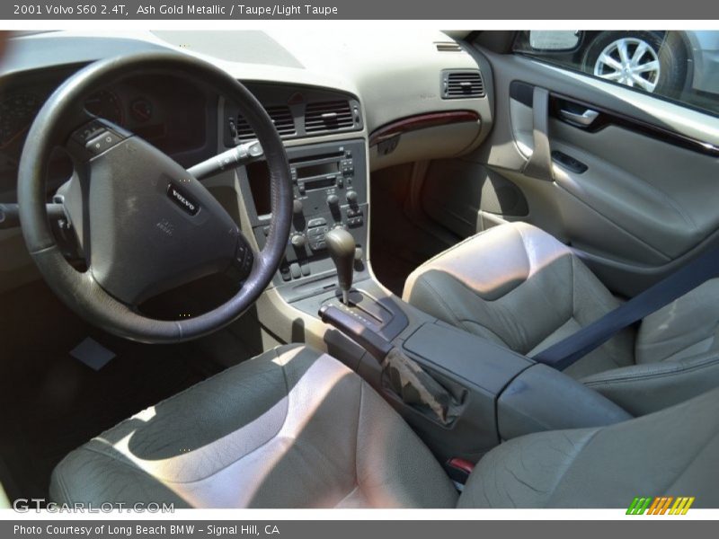 Ash Gold Metallic / Taupe/Light Taupe 2001 Volvo S60 2.4T