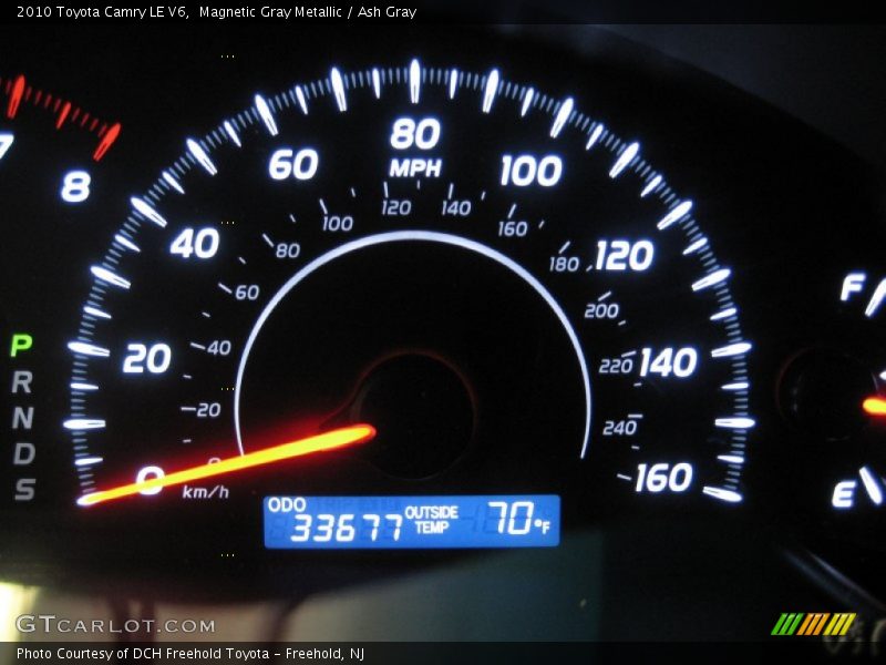 Magnetic Gray Metallic / Ash Gray 2010 Toyota Camry LE V6