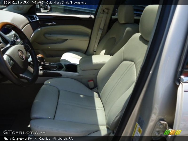 Gold Mist / Shale/Brownstone 2010 Cadillac SRX 4 V6 AWD