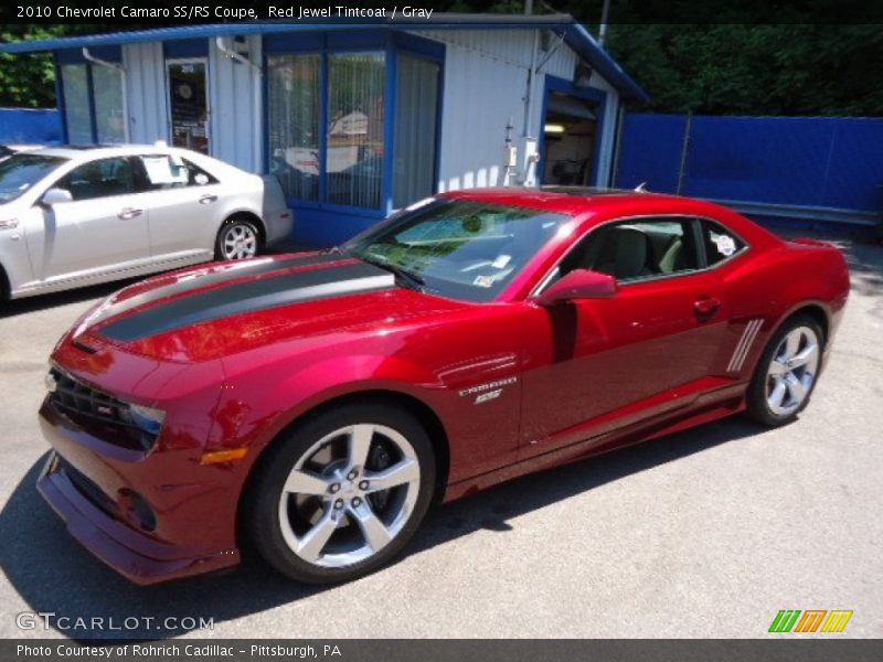 Red Jewel Tintcoat / Gray 2010 Chevrolet Camaro SS/RS Coupe