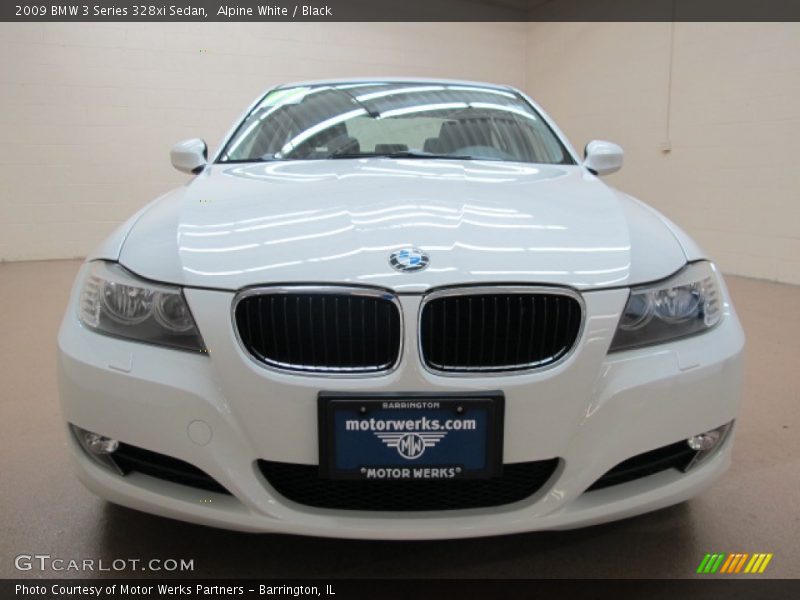 Alpine White / Black 2009 BMW 3 Series 328xi Sedan