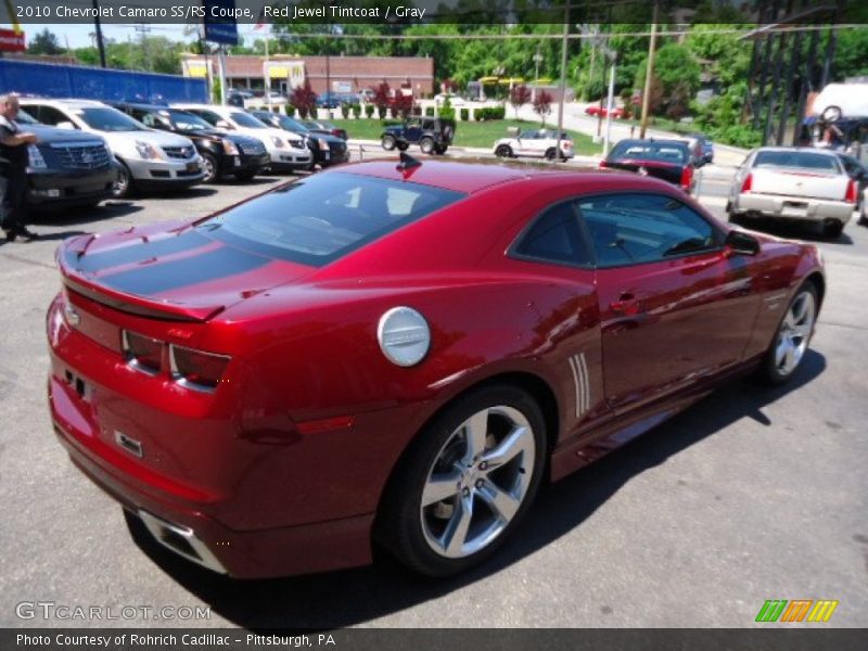 Red Jewel Tintcoat / Gray 2010 Chevrolet Camaro SS/RS Coupe