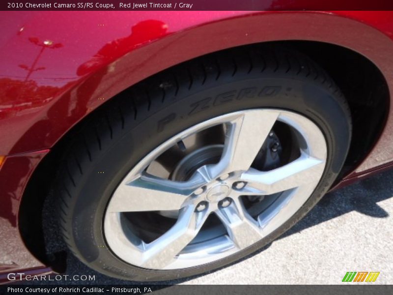 Red Jewel Tintcoat / Gray 2010 Chevrolet Camaro SS/RS Coupe