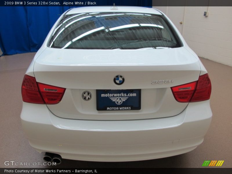 Alpine White / Black 2009 BMW 3 Series 328xi Sedan