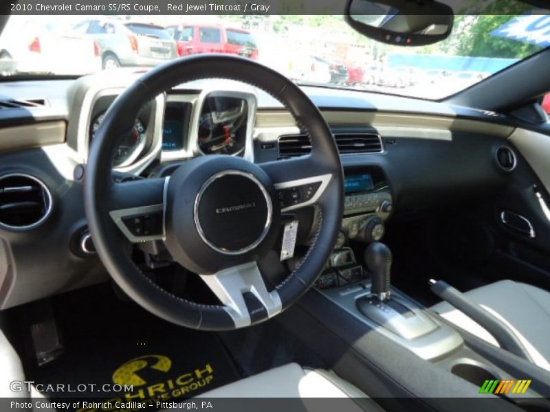 Red Jewel Tintcoat / Gray 2010 Chevrolet Camaro SS/RS Coupe